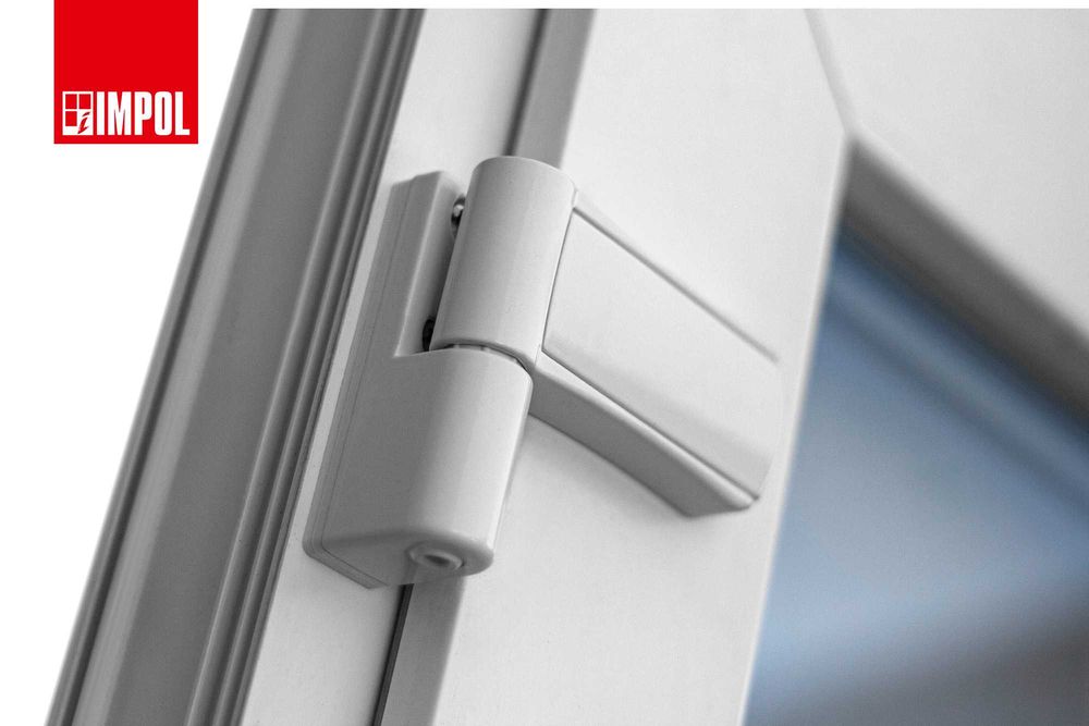 Drzwi zewnętrzne PCV 1400x2100 białe