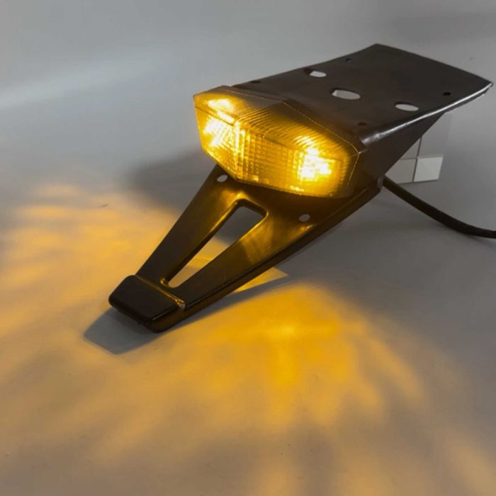 Rabeta com Farolim Traseiro LED e Piscas para Moto Motocross