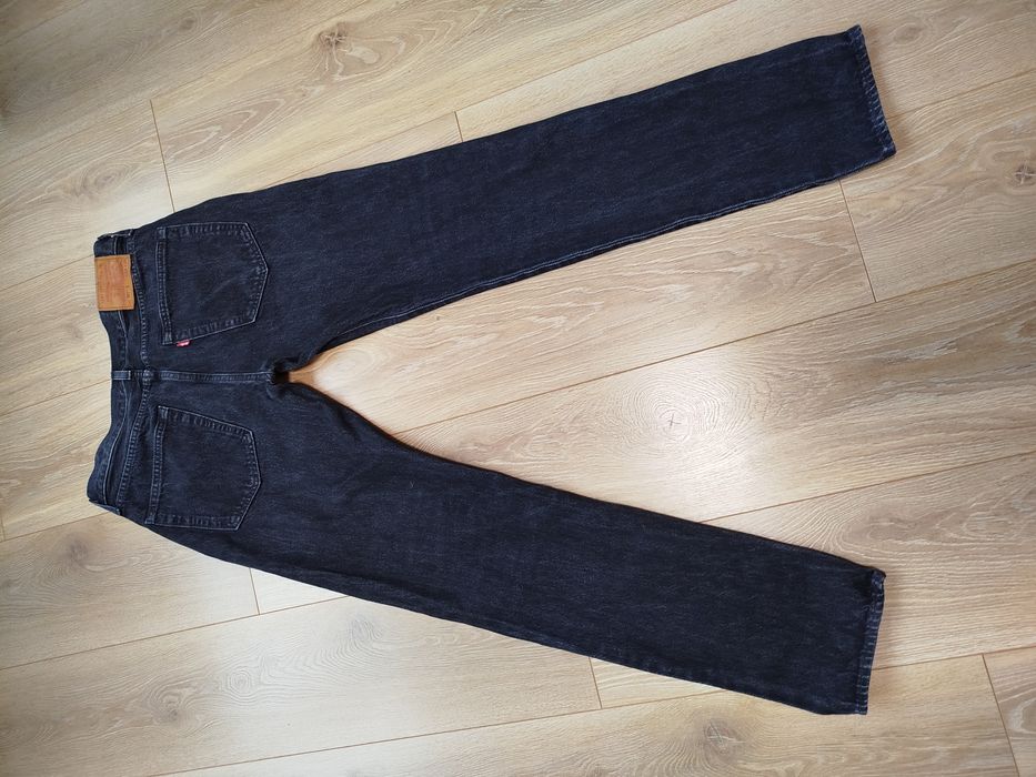 Levi's premium 501 skinny.Чорні чоловічі джинсиW 32L34.