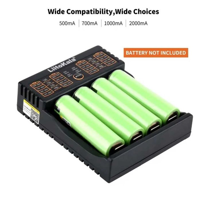 Зарядное устройство Liitokala Lii-402 литокала 18650,AA,Power bank