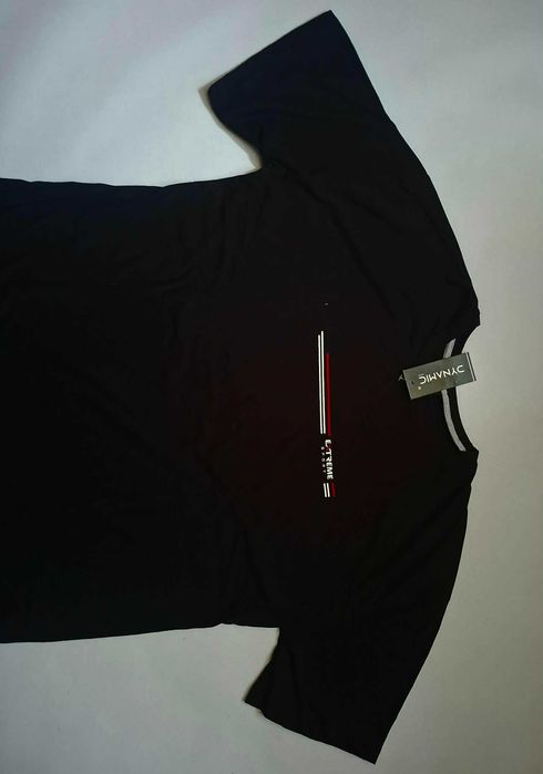 Koszulka męska bawełna t-shirt męski Dynamic rozmiar 3XL obwód 122 cm
