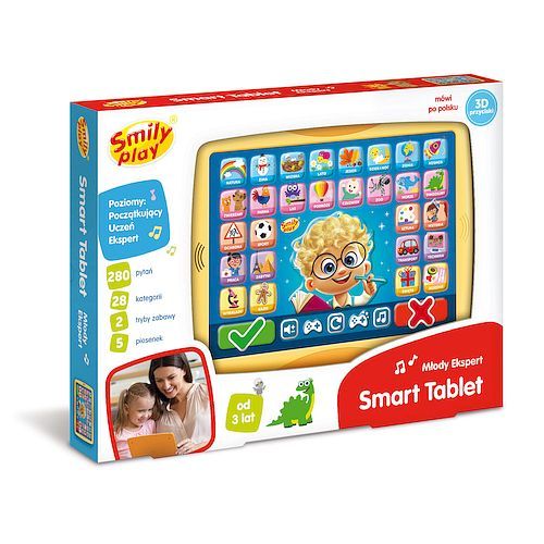 Smart Tablet Młody Ekspert Sp98302 An01 Smily Play