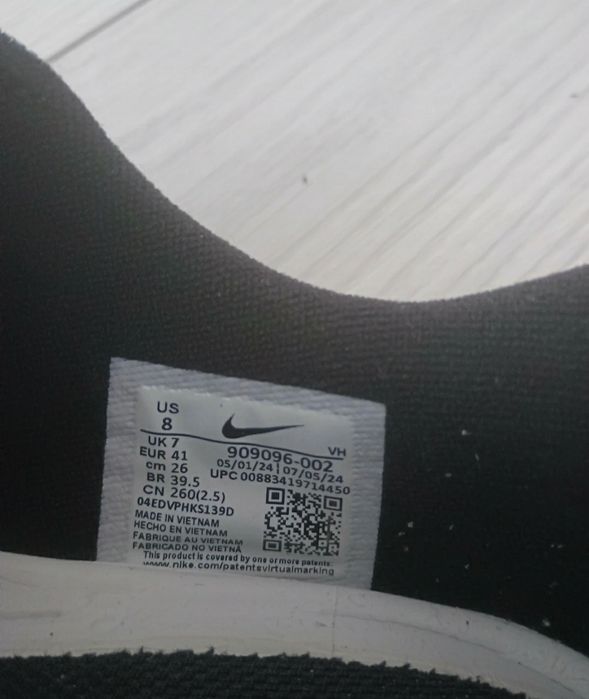 Nike  Czarne  SB