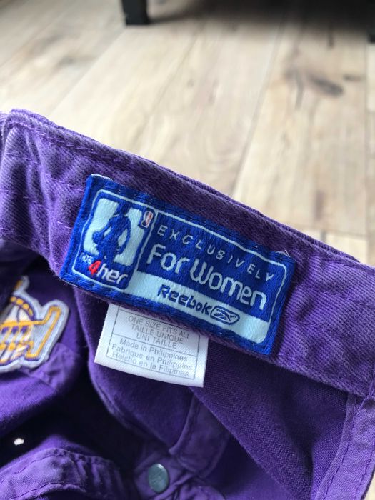 Czapka z daszkiem Reebok NBA Los Angeles Lakers