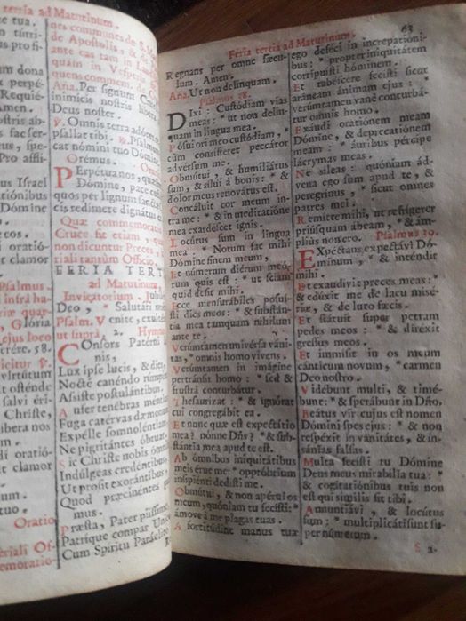 Breviário Romano, 4 volumes, 1731