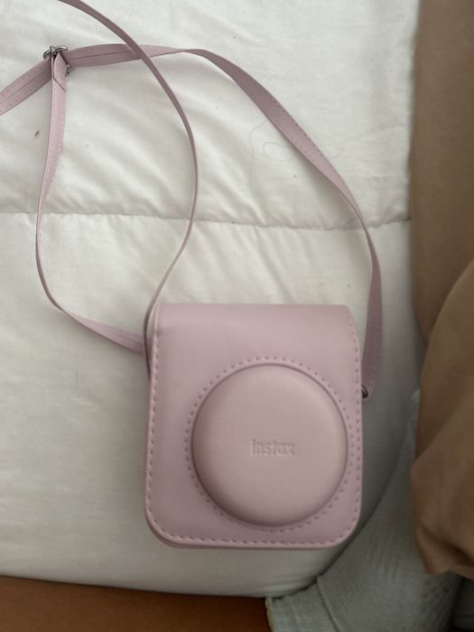 Máquina Fotográfica Instantânea FUJIFILM Instax Mini 12 Rosa com capa