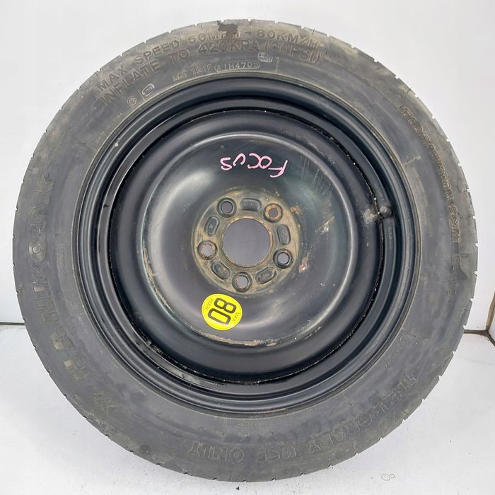 Koło dojazdowe dojazdówka 16 5x108 Ford Focus, Volvo 125/85R16 (B2177)