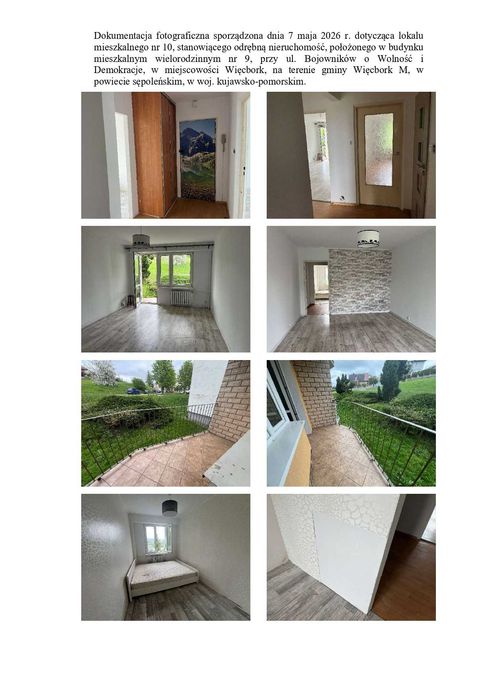 Przetarg ofertowy na sprzedaż mieszkania