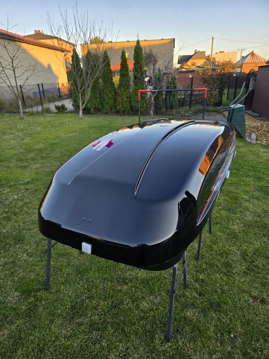 Boks dachowy CRUZ Paddock elitę 470N czarny błyszczący