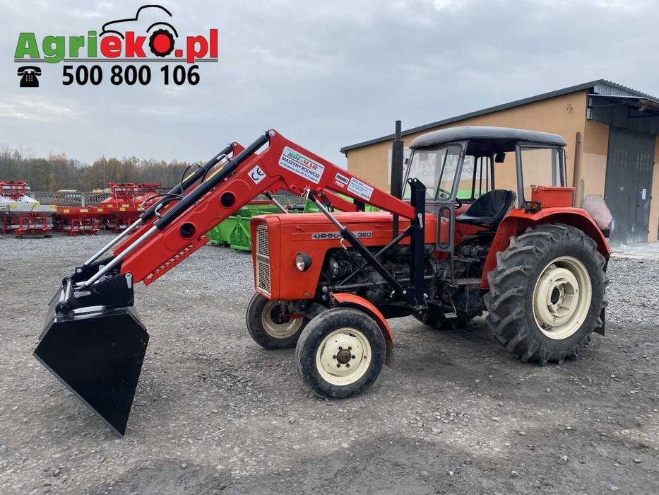 ładowacz czołowy TUR do c330 | c360 | MF | ZETOR udźwig 900kg + montaż