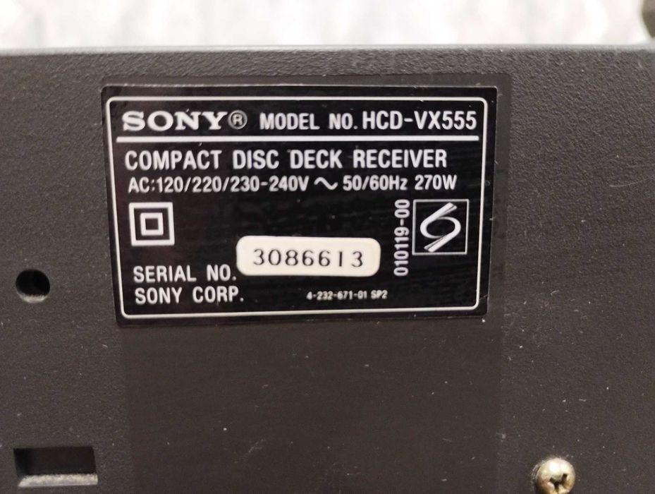 Монстр мощно потужний Sony 500 Вт ( блютуз /  AUX ) муз центр Сони