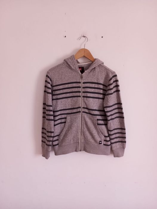 Camisola Hoodie Quiksilver Tamanho 10 Anos
