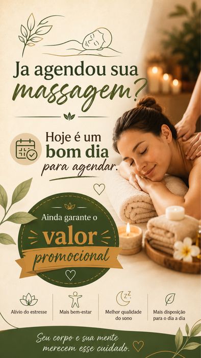 Massoterapeuta  ao domicilio