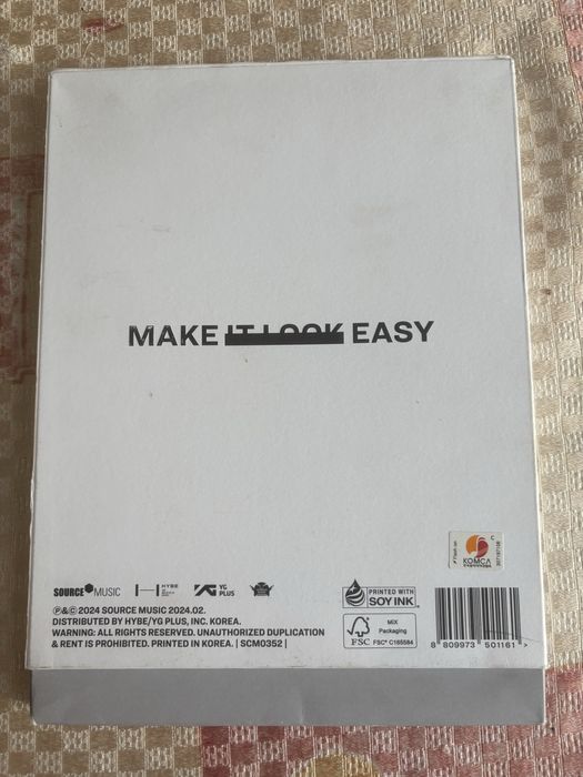 Оригінальний альбом easy - le sserafim