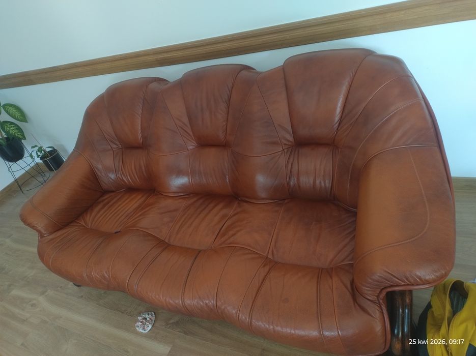 Sofa ,fotele skórzane