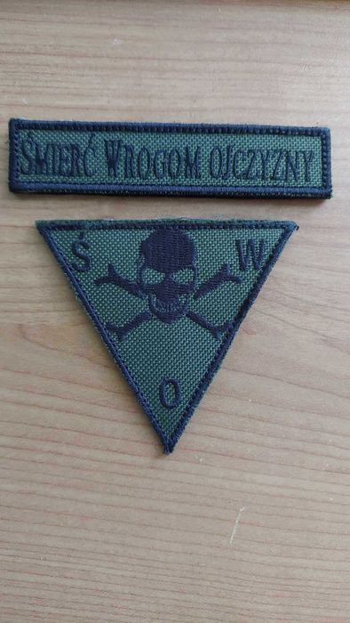 Naszywka wojskowa komplet