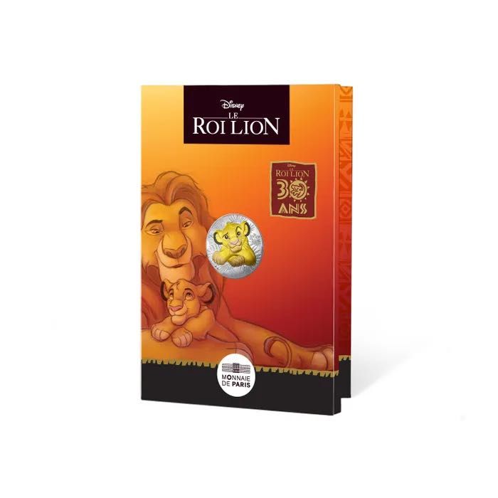Moeda BNC - Rei Leão (Esgotada na Monnaie de Paris)