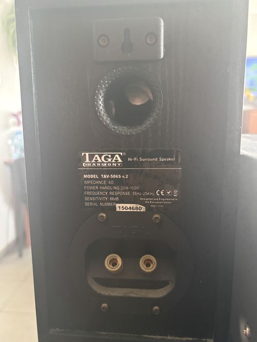 Kino domowe Yamaha RX-V379 + glosniki Toga