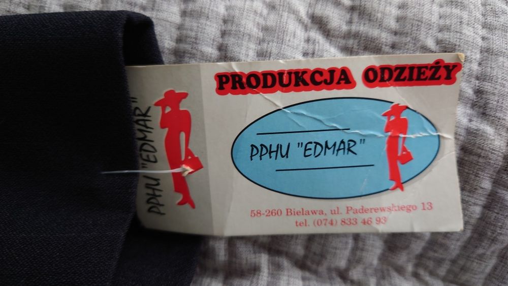 Garnitur chłopięcy, rozm. 128, grafit NOWY