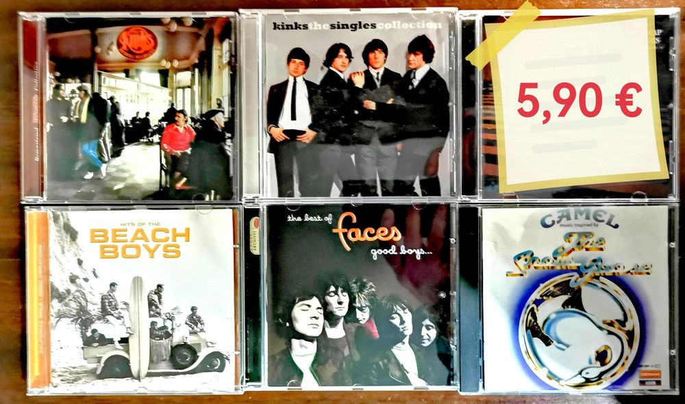 Packs de CDs a partir de 3 euros