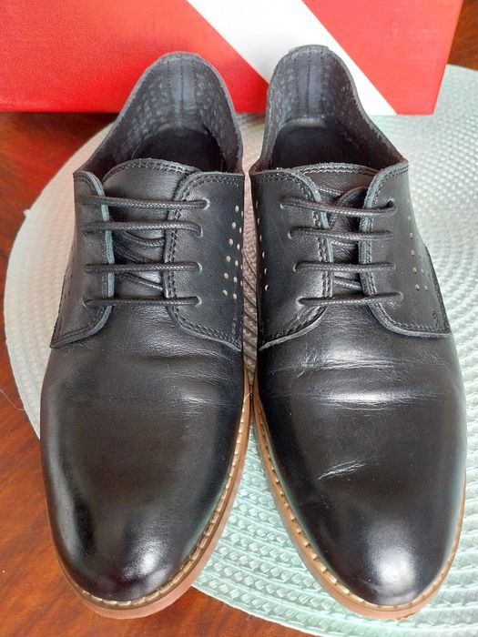 Półbuty oksfordki Kickers roz. 37 skórzane