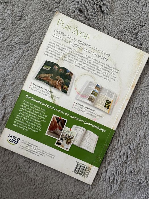 Puls życia podręcznik do biologii 3 gimnazjum wyd Nowa Era