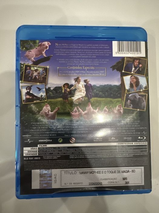 Filme animação Nanny Mcphee -  bluray