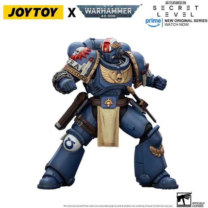 Фігура Тітус Warhammer 40К Ultramarines Titus Laurels of Victory 1/18