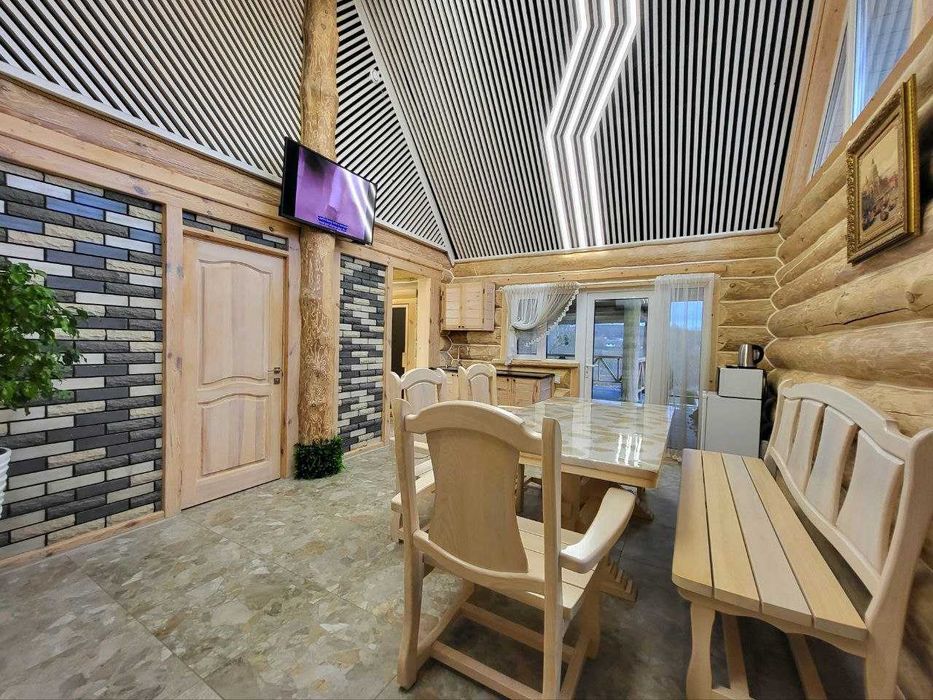 Лазня з чаном за містом з ночівлею. Абсолютна приватність.