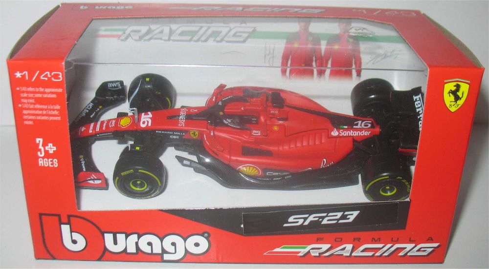 Bburago - Ferrari SF-23 - 5º F1 2023 - Charles Leclerc