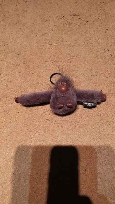 Bolsa Kipling Azul/Cinza com porta chaves