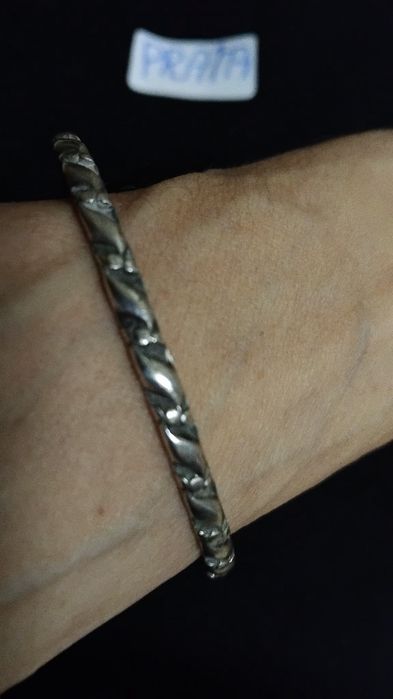 Pulseira de Prata trabalhada