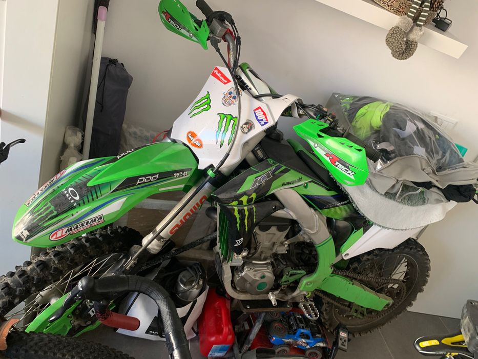 Mota de Cross  Kawasaki kx450f