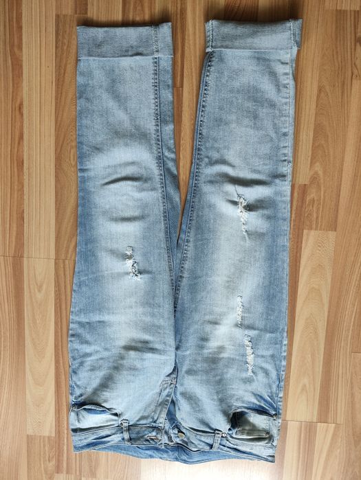 Spodnie damskie jeansowe
