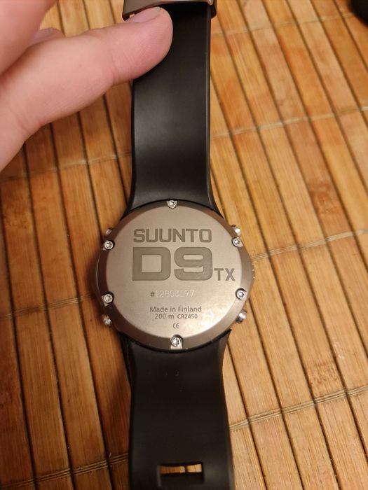 Komputer nurkowy Suunto D9tx, tytan jak Dx nie D6i