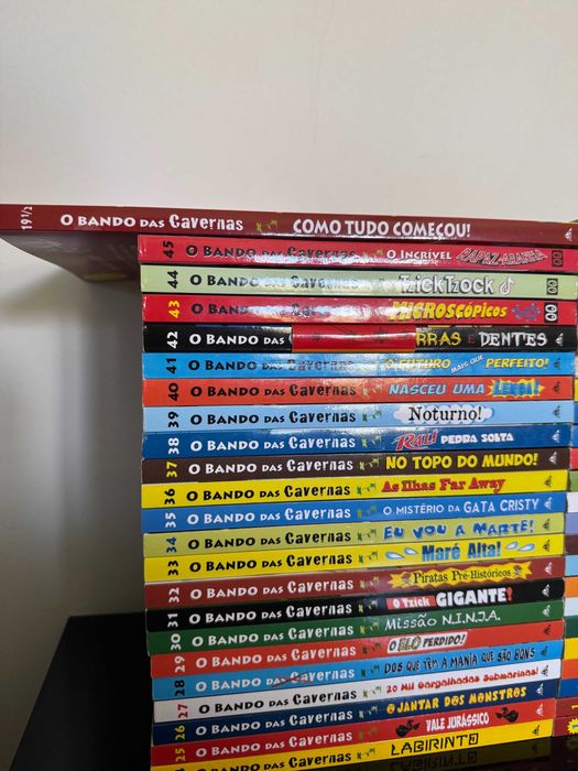 Coleção Bando das Cavernas – Livros 1 a 45 – Excelente estado