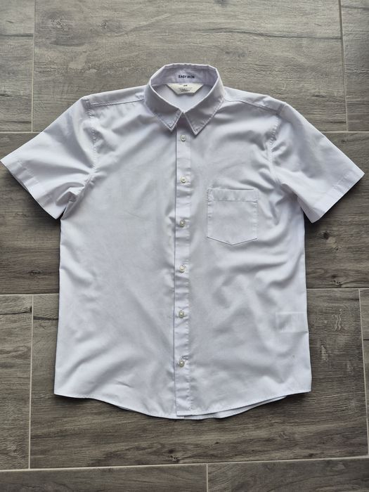 Biała koszula dla chłopca r 158