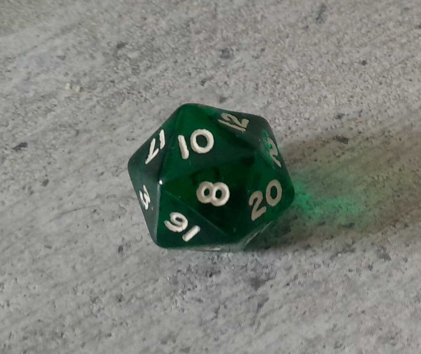 Kość do gry K20 RPG
