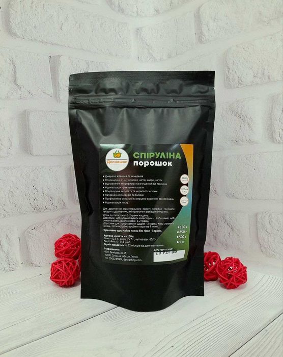 Спіруліна в таблетках 100 г