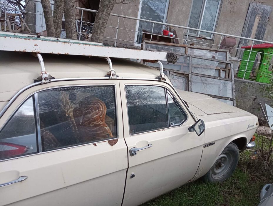 Волга ГАЗ 24 На полном ходу!