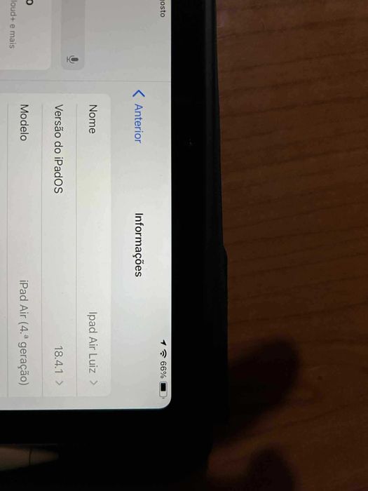 iPad air 4 256GB + apple pencil 2 + impressora brother pj773 wifi