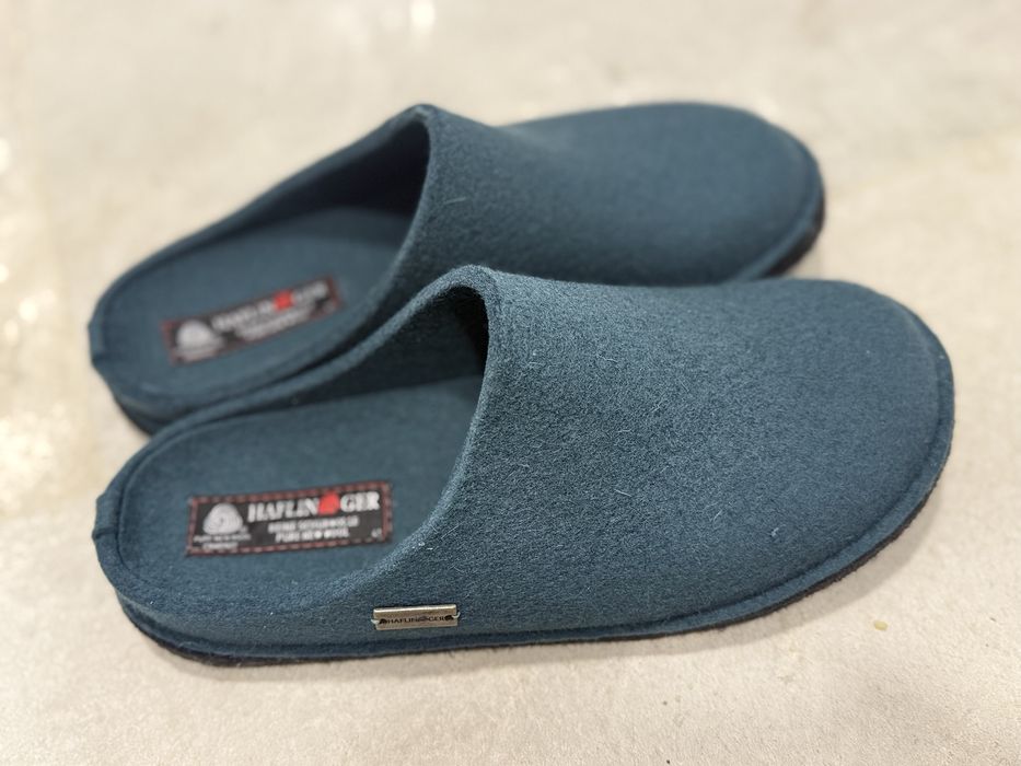 Кімнатні тапочки з войлоку