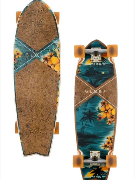 Longboard deskorolka cruiser Globe Sun City, profesjonalny Coconut