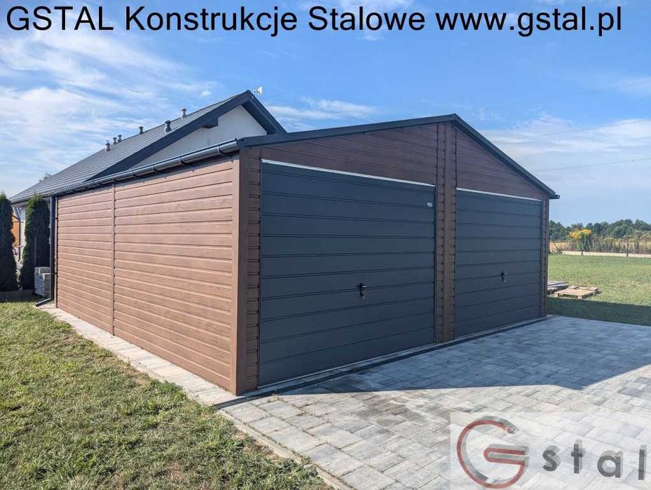 garaż blaszany hala wiata 9x6 8x6 10x6 9x7 12x6 automat profil ocynk