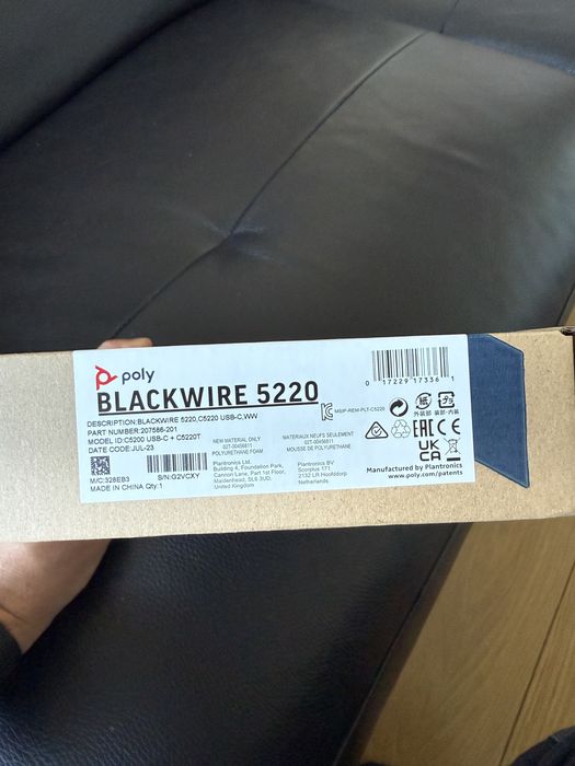 Słuchawki Poly Blackwire 5220