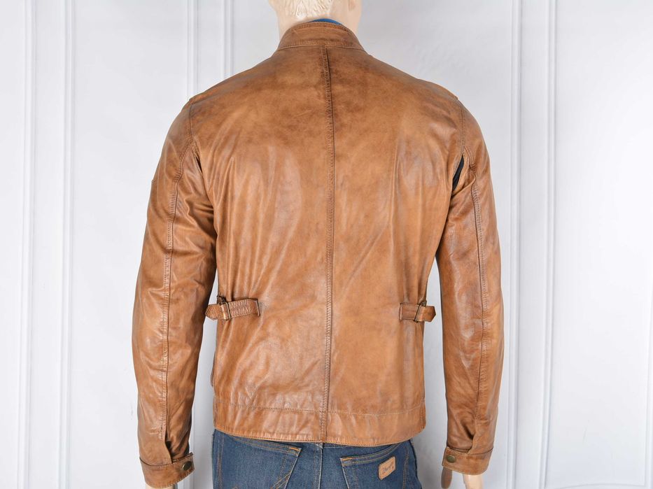 Belstaff Brad kurtka skórzana męska L 50 skóra naturalna camel oryginał