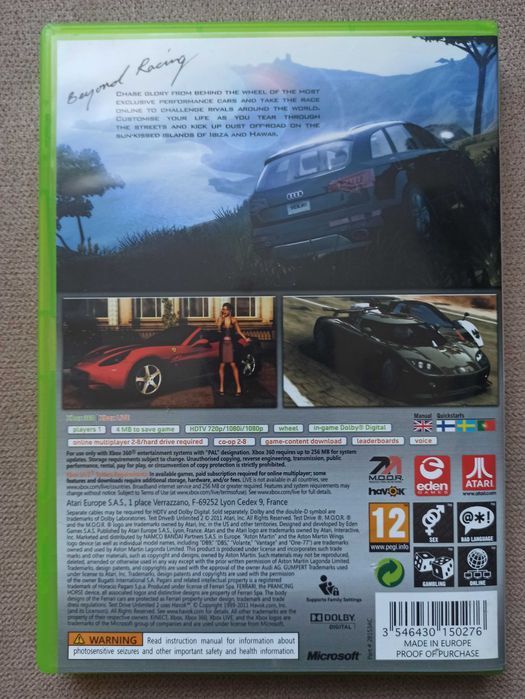 Test Drive Unlimited 2 Xbox 360