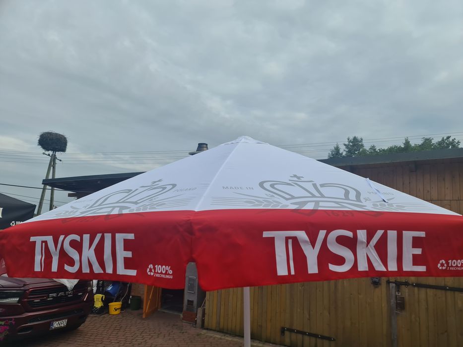 Parasol ogrodowy 3,5x3,5m kwadrat