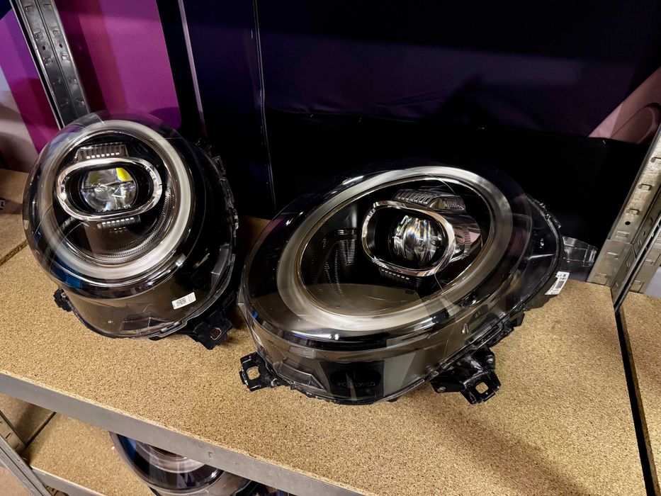 Фари Mini Cooper f54 f55 f56 f57 FullLed Рестайлінг Чорні