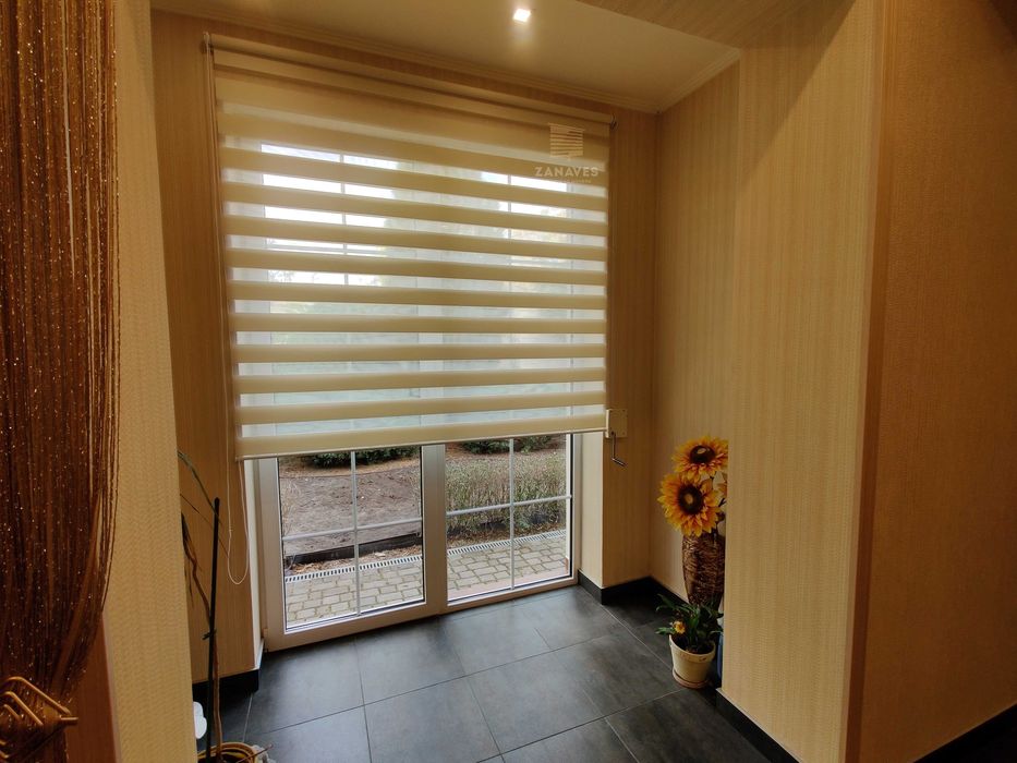 Тканинні ролети, жалюзи день ночь, римські, рулонні штори, ролеты